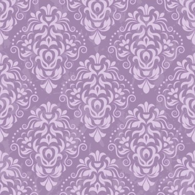 vektör damask deseni öğesi