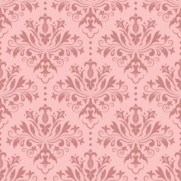 Vector vintage floral seamless pattern element — Stock Vector