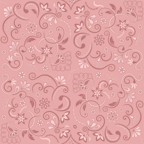 Seamless floral pattern — Stock Vector