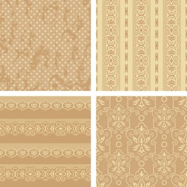 Albüm için vektör kağıdı kümesi