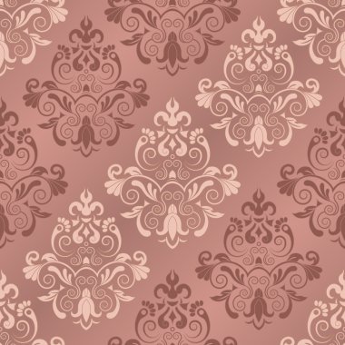 Dikişsiz damask deseni