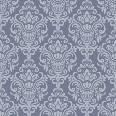 Vintage damask süs seamless modeli