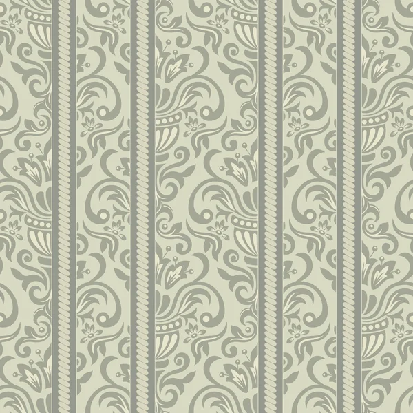 Dikişsiz çiçek çizgili desenli