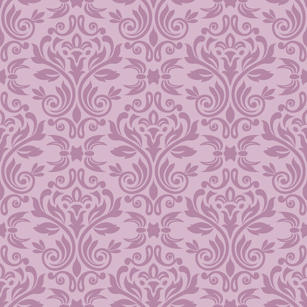 Seamless background in the style of Damascus