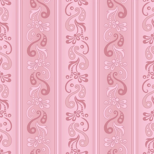 Naadloze achtergrond van roze — Stockvector