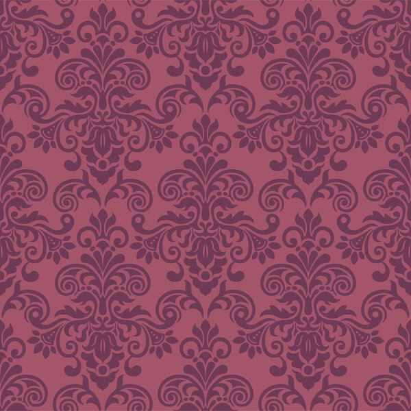 vintage seamless pattern with Victorian motif