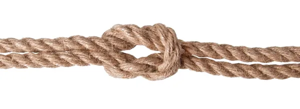 Ship rope isolated on white background — Stock Photo, Image