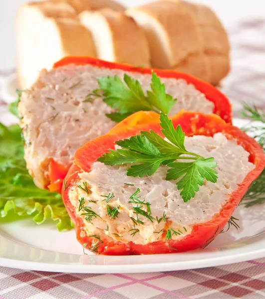 Pimientos rellenos — Foto de Stock