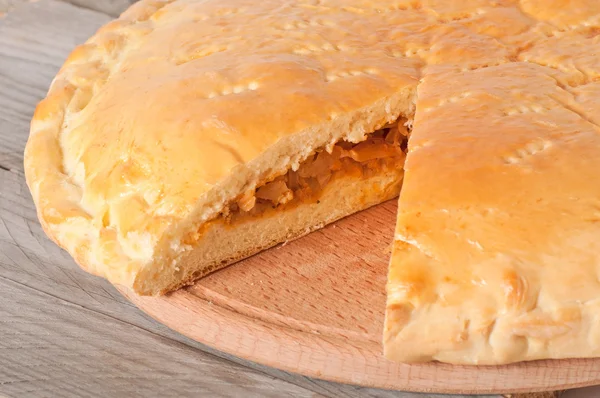 Cabbage pie — Stock Photo, Image