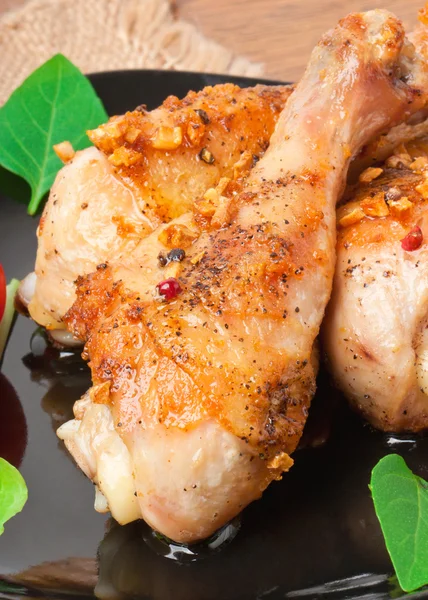 Grilled chicken legs — Stock Photo, Image