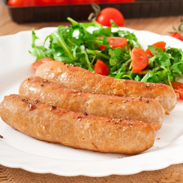 Homemade sausage — Stock Photo, Image