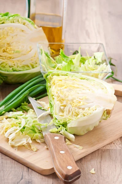 Salada de repolho — Fotografia de Stock