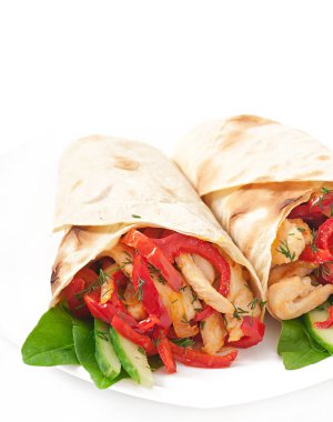 pide tavuk ve biber dolması