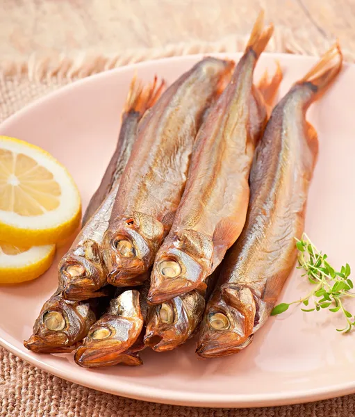 Pescado ahumado — Foto de Stock