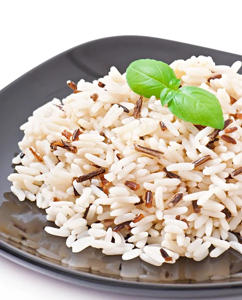 Haşlanmış pirinç karışık — Stok fotoğraf