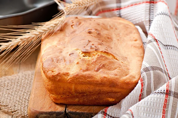 Homemade cheese bread — Stock Photo, Image