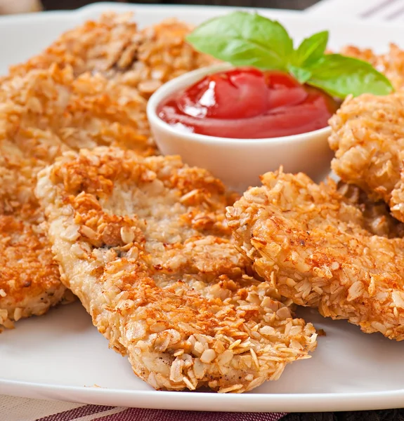 Nuggets de frango — Fotografia de Stock