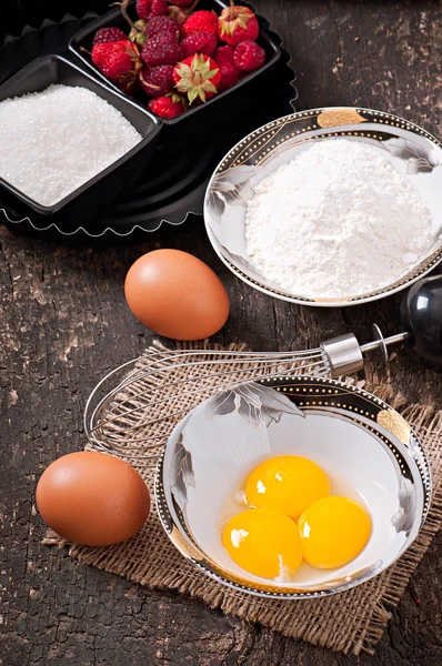 Baking ingredients — Stock Photo, Image