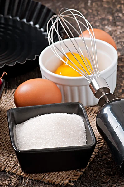 Baking ingredients — Stock Photo, Image