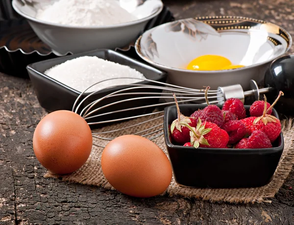 Baking ingredients — Stock Photo, Image