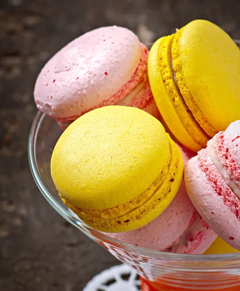 French colorful macarons — Stock Photo, Image