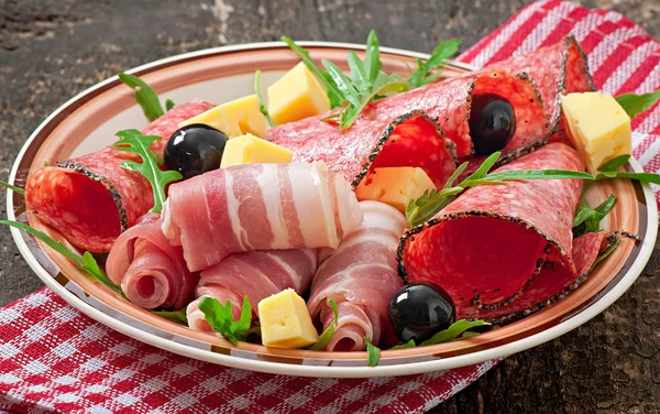 Meat appetizer — Stock Photo, Image