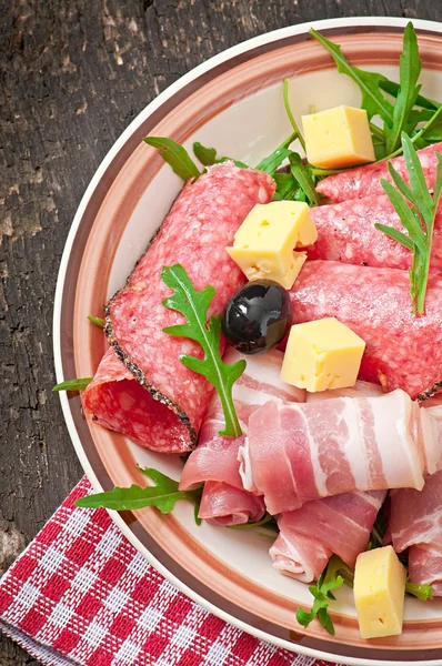 Meat appetizer — Stock Photo, Image