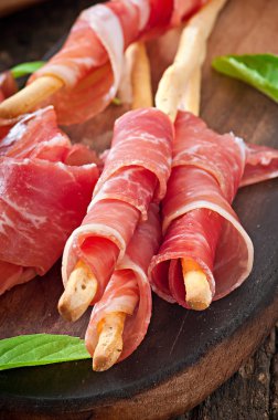 grisini ile jambon