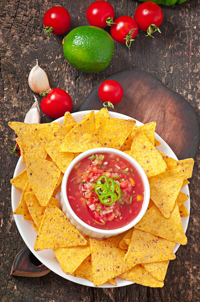 Mexican nacho chips