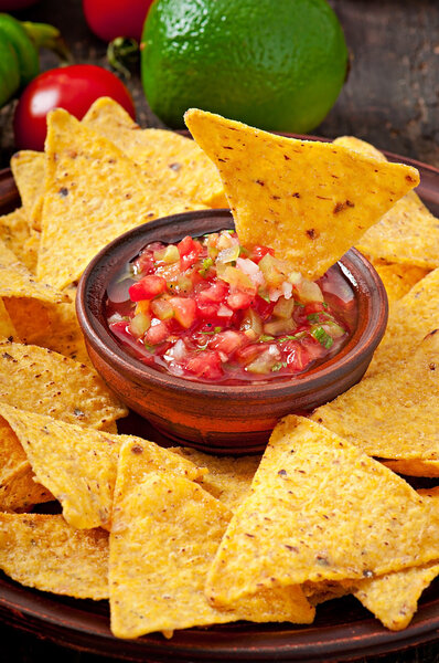 Mexican nacho chips