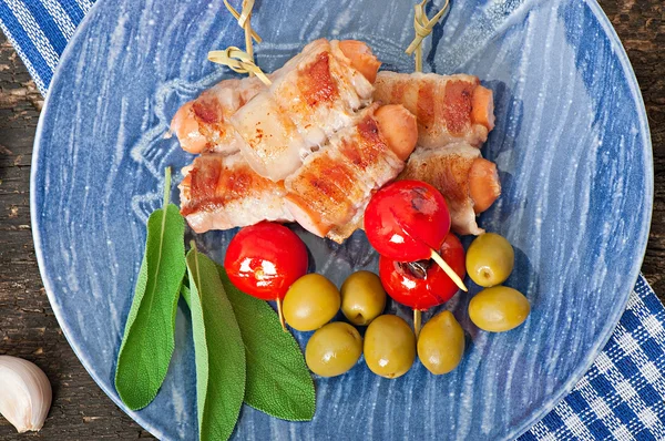 Grilled sausages — Stock Photo, Image