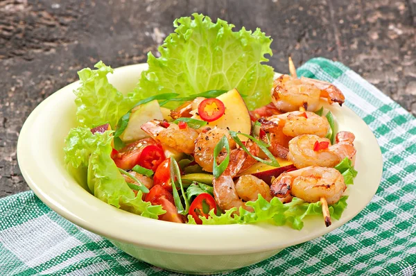 Salada de camarão — Fotografia de Stock