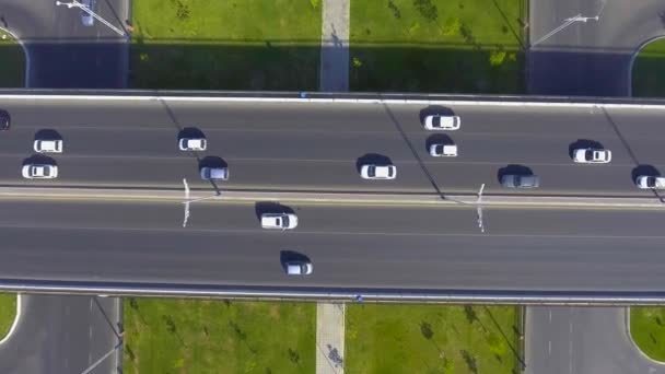 Trafic Αυτοκίνητο Στην Πόλη Οδικών Βίντεο Αρχείου