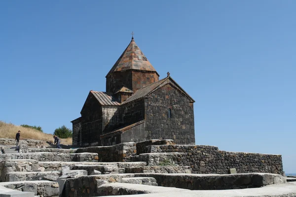 Armeens-apostolische Kerk in de buurt van sevan — Stockfoto