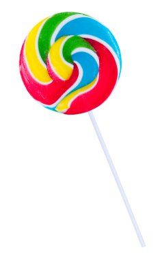 renkli sarmal lolipop