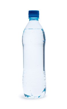 Polikarbonat plastik şişe maden suyu.