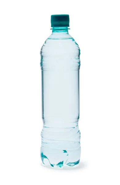 Πολυανθρακικό πλαστικό μπουκάλι μεταλλικό νερό — Φωτογραφία Αρχείου