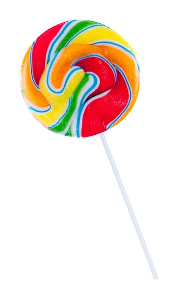 Barevná spirála lízátko lolly pop Royalty Free Stock Obrázky