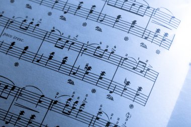 kağıt üzerinde Müzik Puan