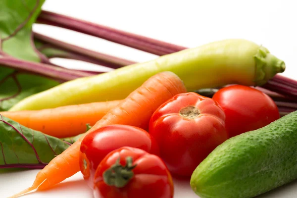 Set mit frischem Gemüse — Stockfoto