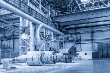 makinenin olduğu dükkanın Metalurji eserler