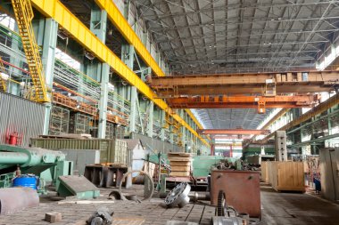 makinenin olduğu dükkanın Metalurji eserler