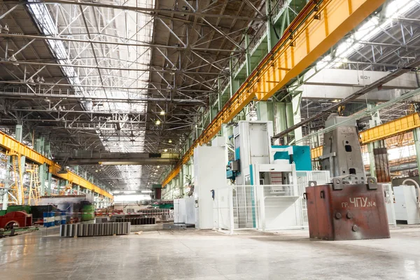 Machine shop of metallurgical works — Stock Photo, Image