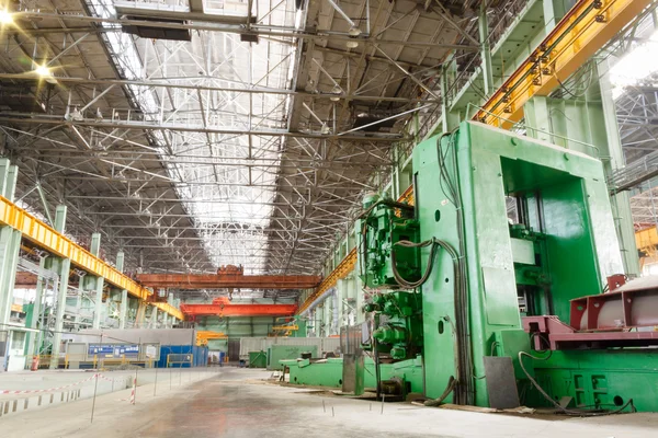 Machine shop of metallurgical works — Stock Photo, Image