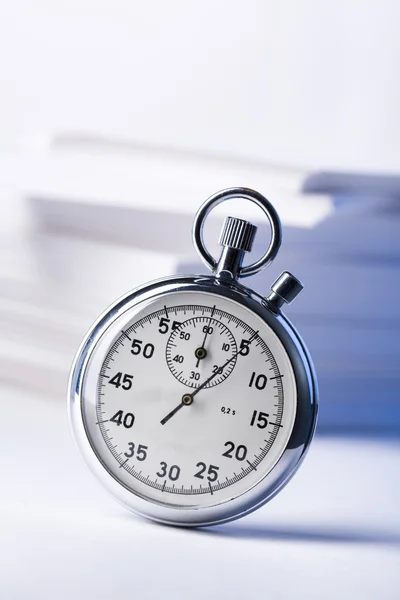 Stopwatch on the white background — Stock Photo, Image