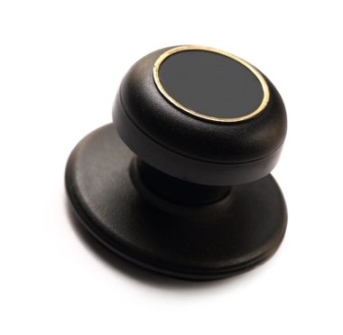 Beyaz arka planda siyah pul