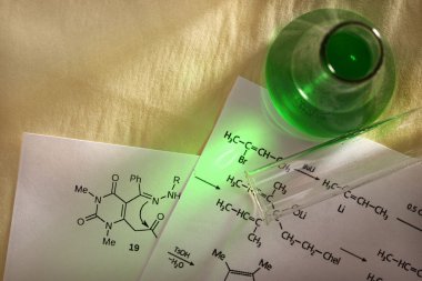 Yeşil kimya reaksiyon formülü ile