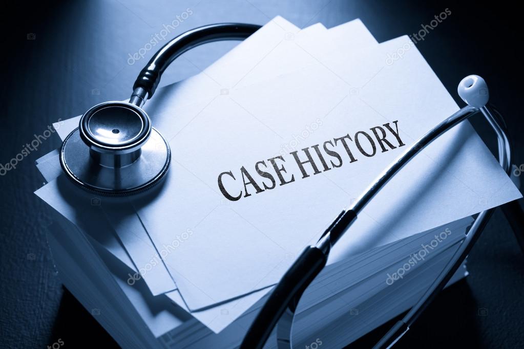 Case history and stethoscope in blue Stock Photo by ©Garsya 24083891