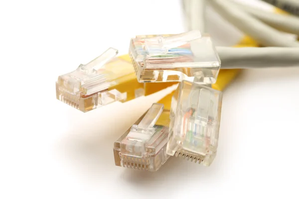 Ethernet-kabel för en dator — Stockfoto