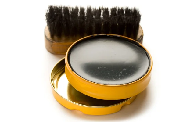 Shoe polish isolated on the white background — Stock Photo, Image